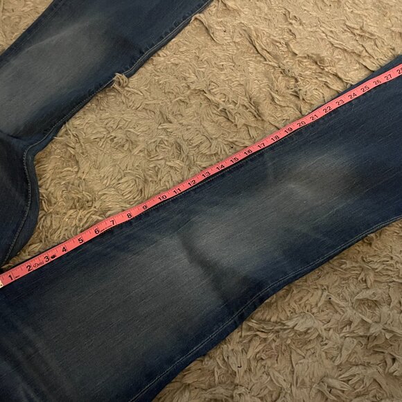 7 for All Mankind Tailorless Slim Illusion Luxe Dojo in Love Story Size 27 - Picture 11 of 11